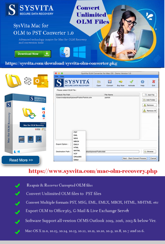 best software converting olm to pst